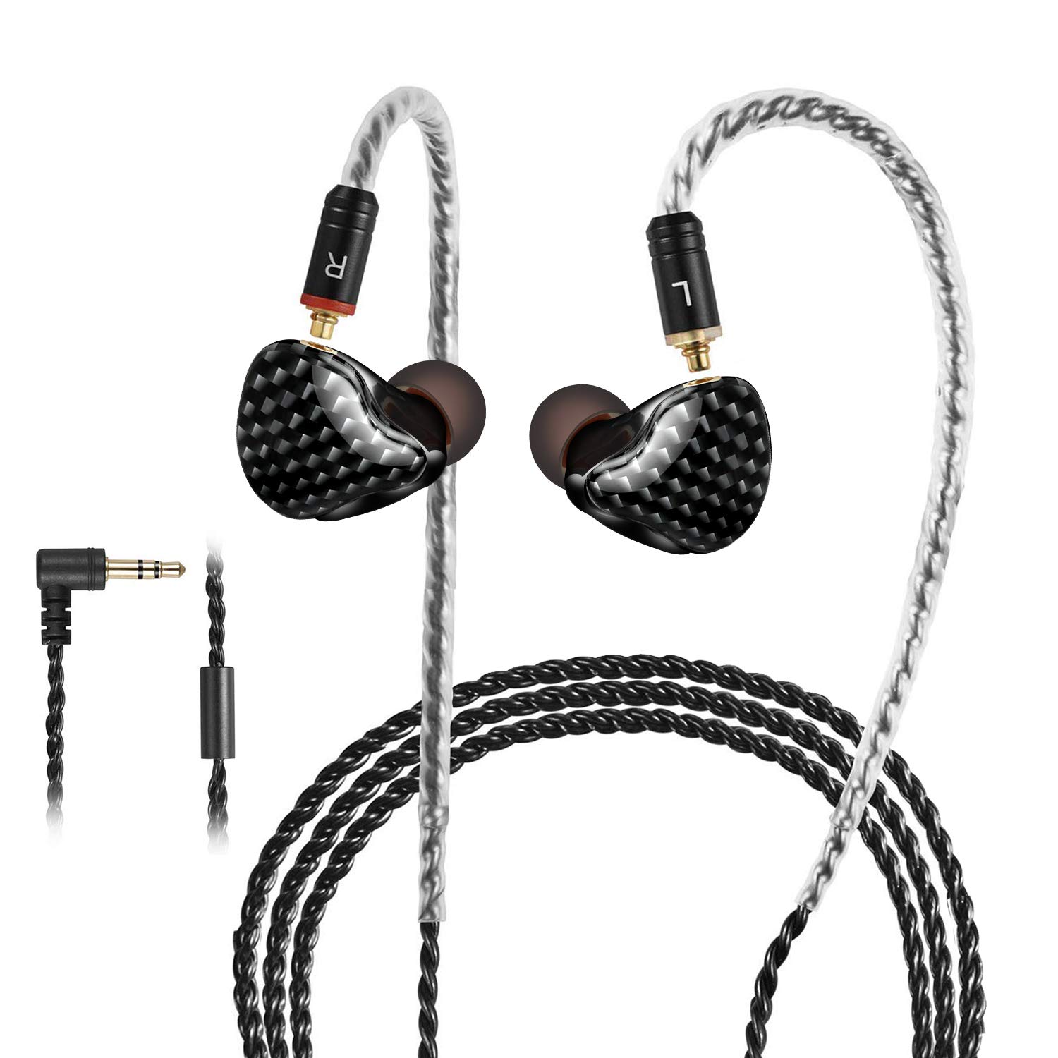 Amazon.co.jp: DCMEKA イヤホン カナル型 MMCX イヤモニ 重低音
