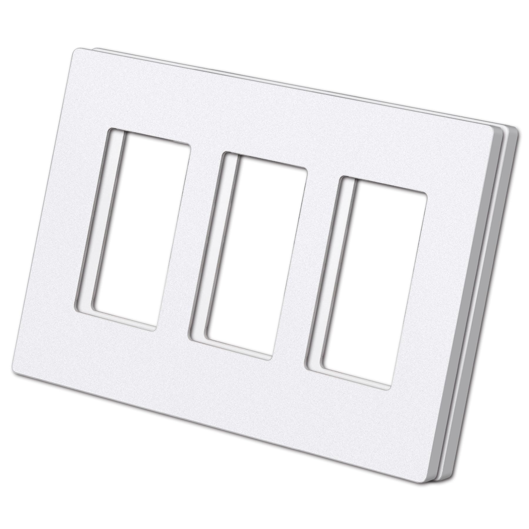 Elegant Screwless Wall Plates - Snow White -26