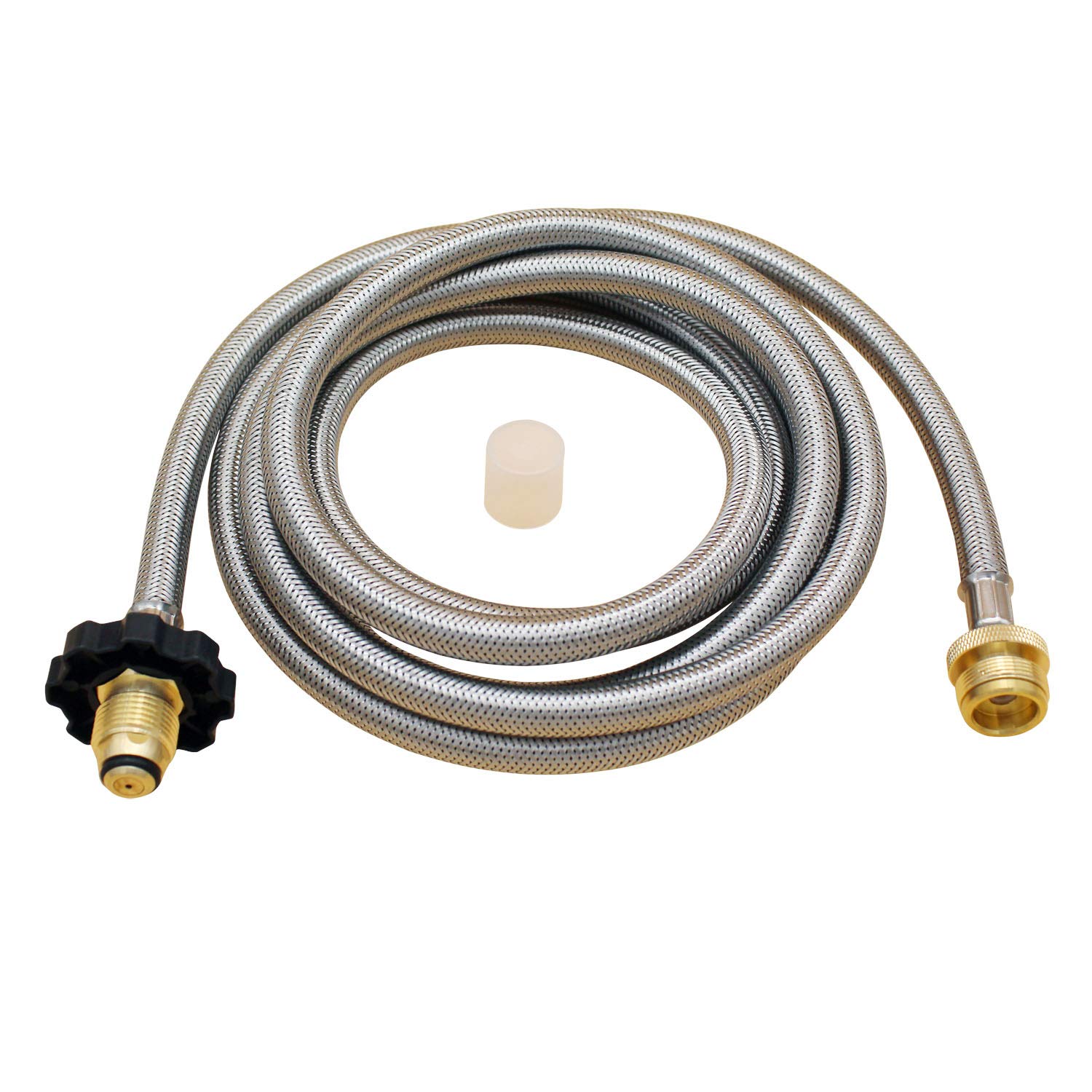 Buy MENSI POL Propane Adapter Hose Convert 50lb Cylinder Tank to a 1LB