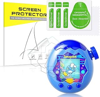 Newzerol【3枚】Tamagotchi Paradise専用フィルム たまごっちパラダイス保護フィルム 3枚 PET素材 曲面スクリーン対応 薄型 気泡防止 高透過率 高感度