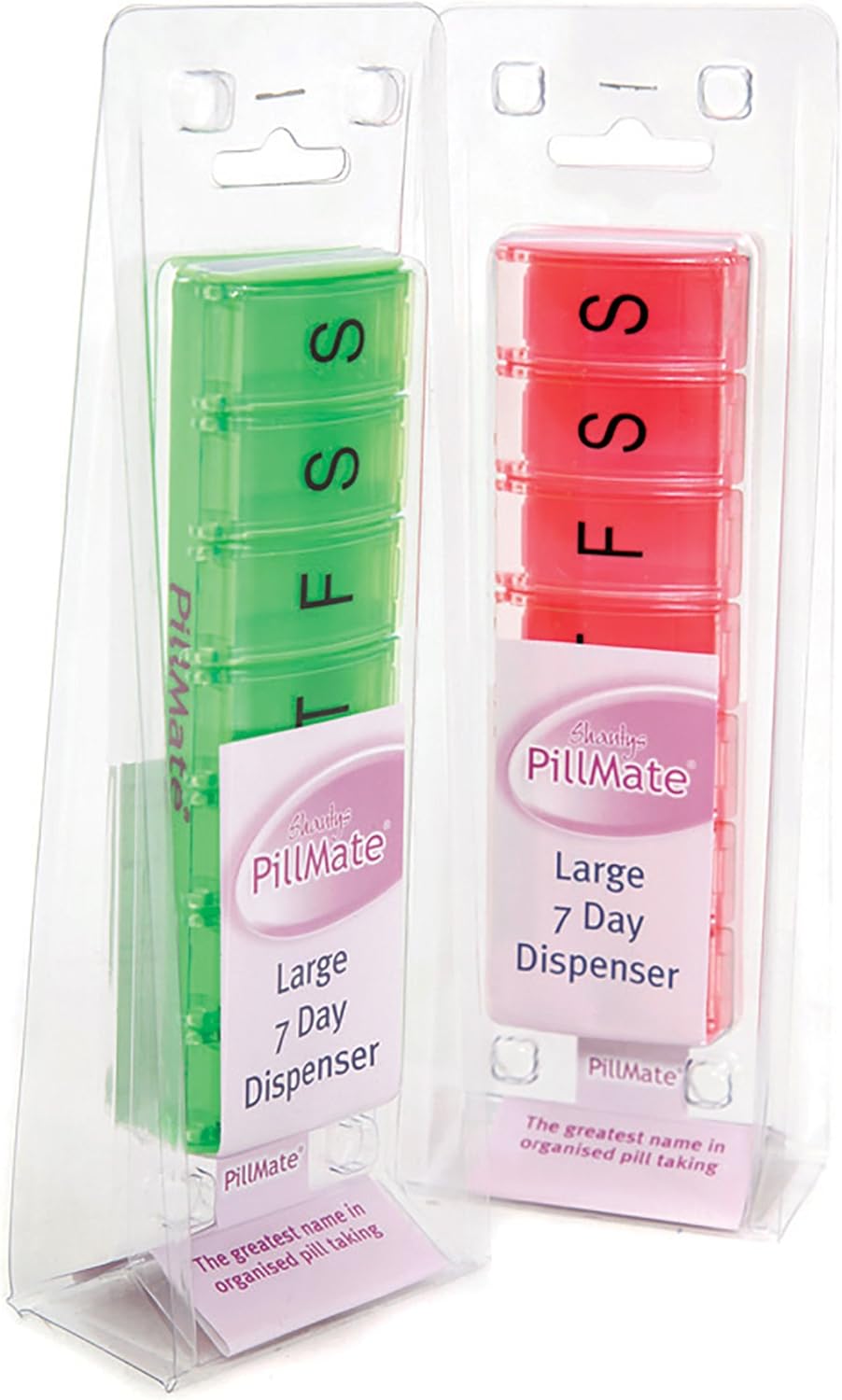 PillMate 7 Days Large Pill Box (Assorted Colors) Amazon.co.uk Health