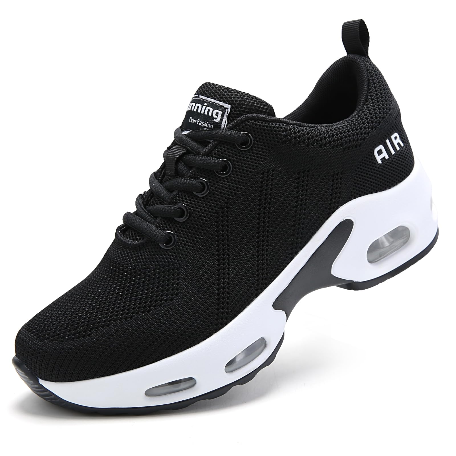 Myztra Damen Laufschuhe Mit Luftpolster Turnschuhe Atmungsaktiv Sportschuhe Bequeme Straßenlaufschuhe Walkingschuhe