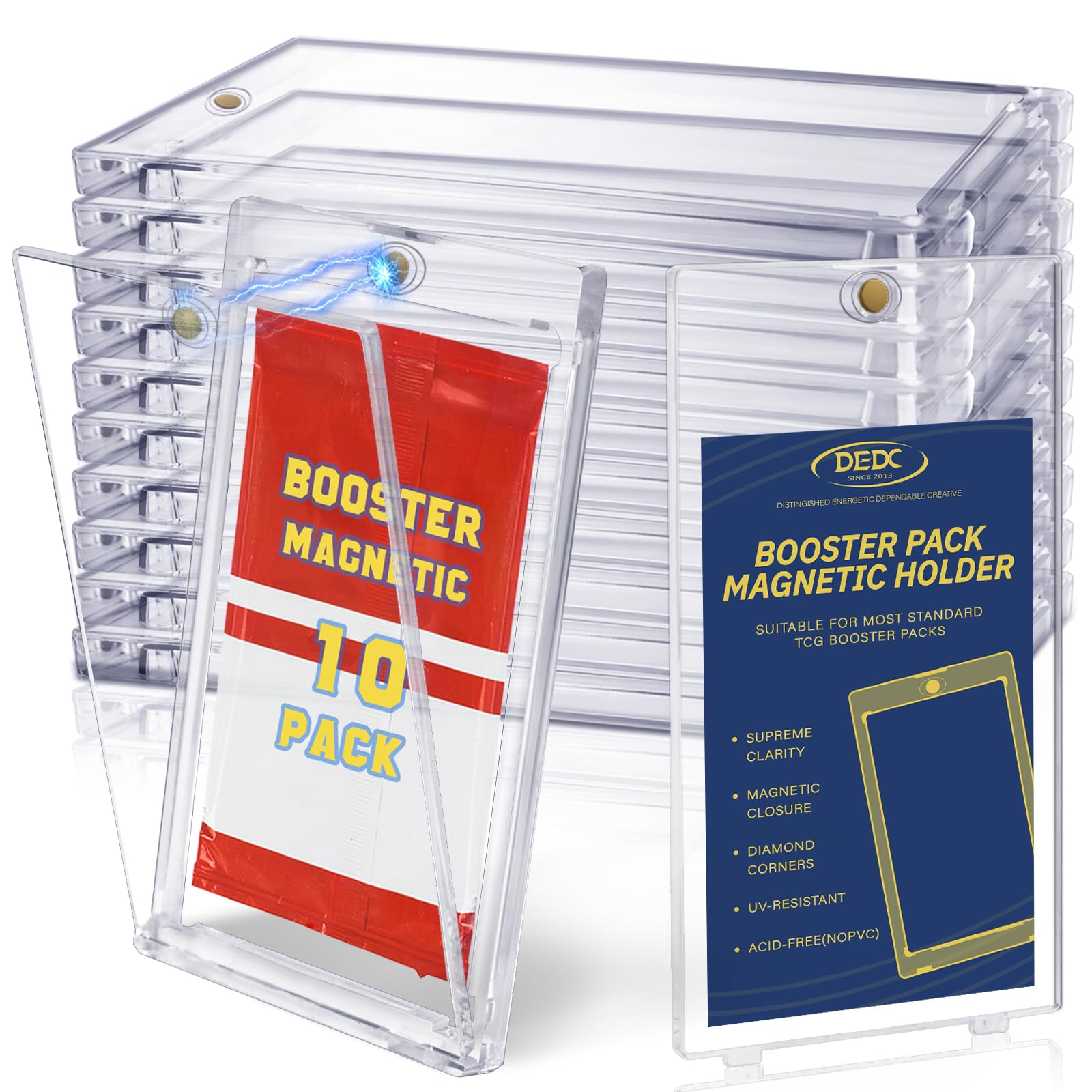 Amazon.com: DEDC Booster Pack Protector Card Holder UV Magnetic