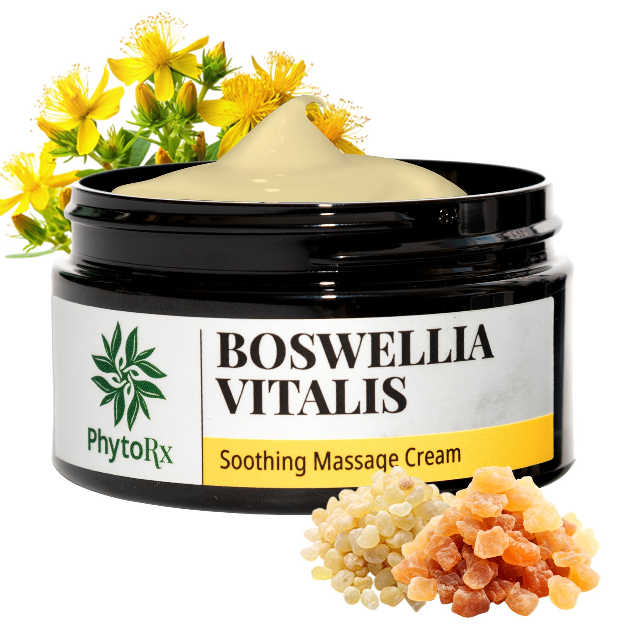 Krem kadzidłowy 100 ml z Boswellia Serrata & Carterii Highligh: wysoka dawka, bardzo mocna, do stawów i mięśni, maść kadzidła
