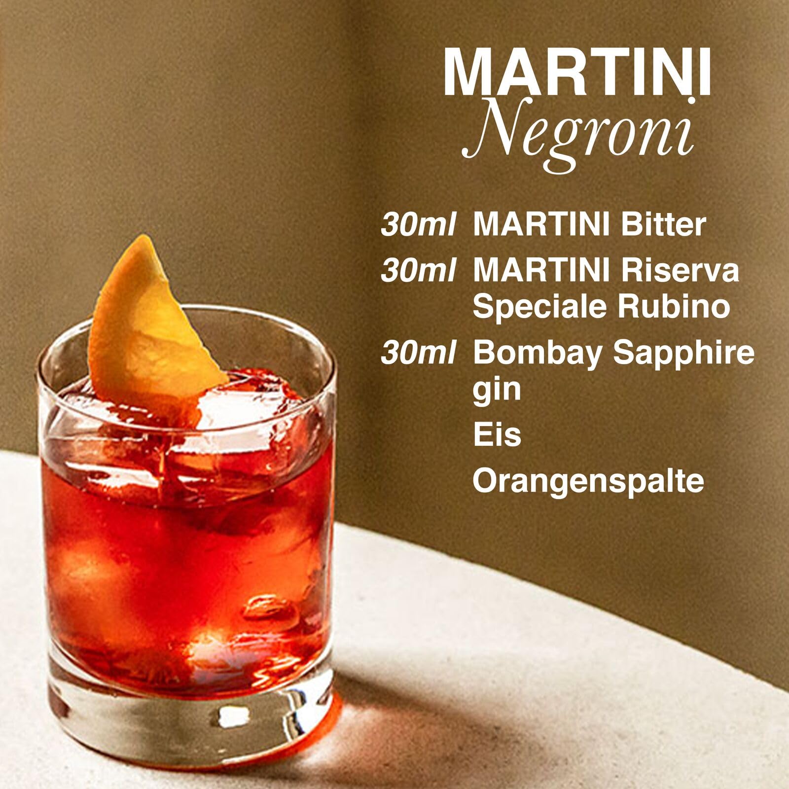 MARTINI Riserva Speciale Bitter Aperitif, Likör angereichert mit drei seltenen Botanicals, 28,5% vol., 70cl / 700ml