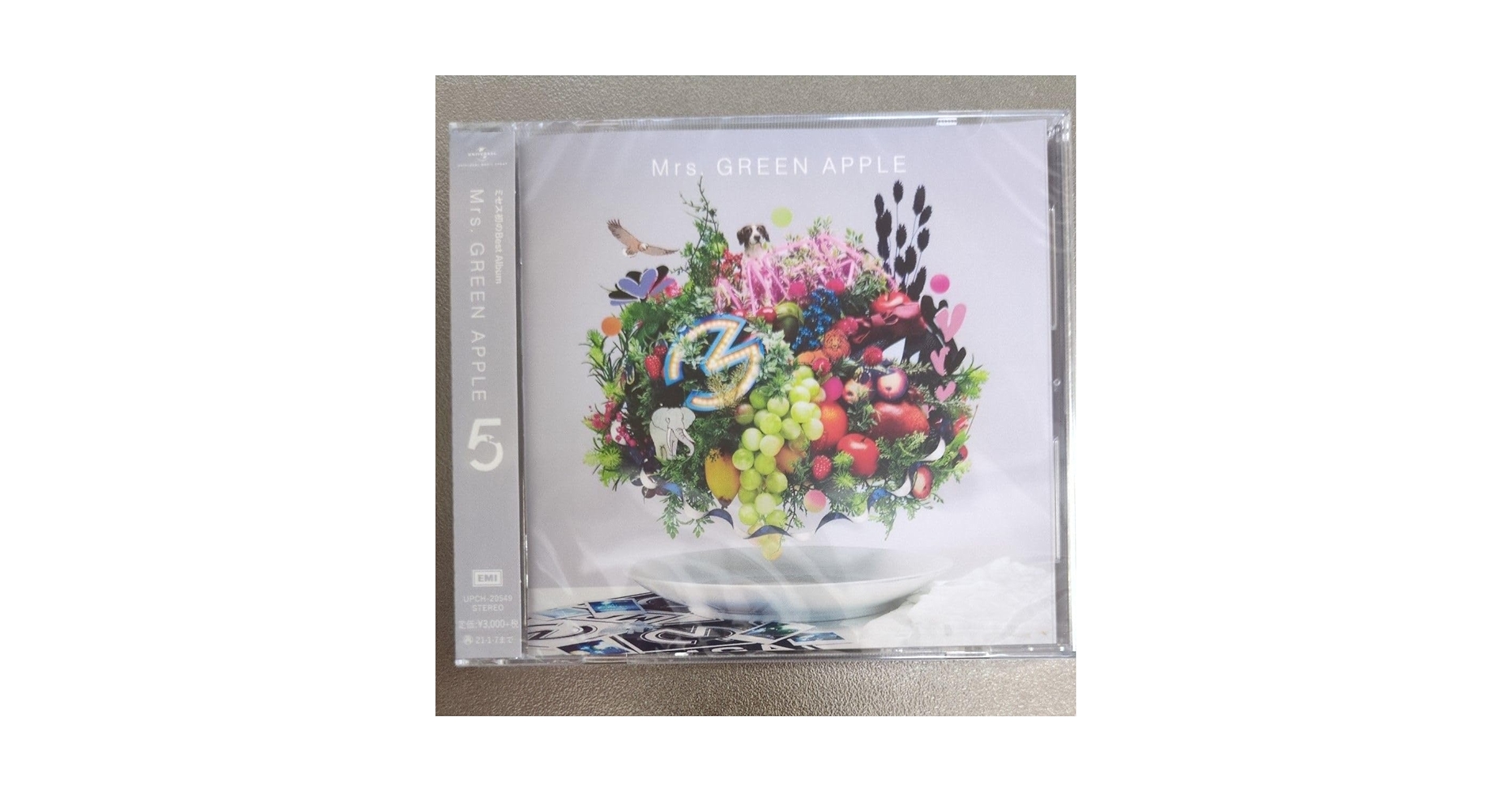 Amazon.co.jp: 5 通常盤 Mrs.GREEN APPLE ミセスグリーン
