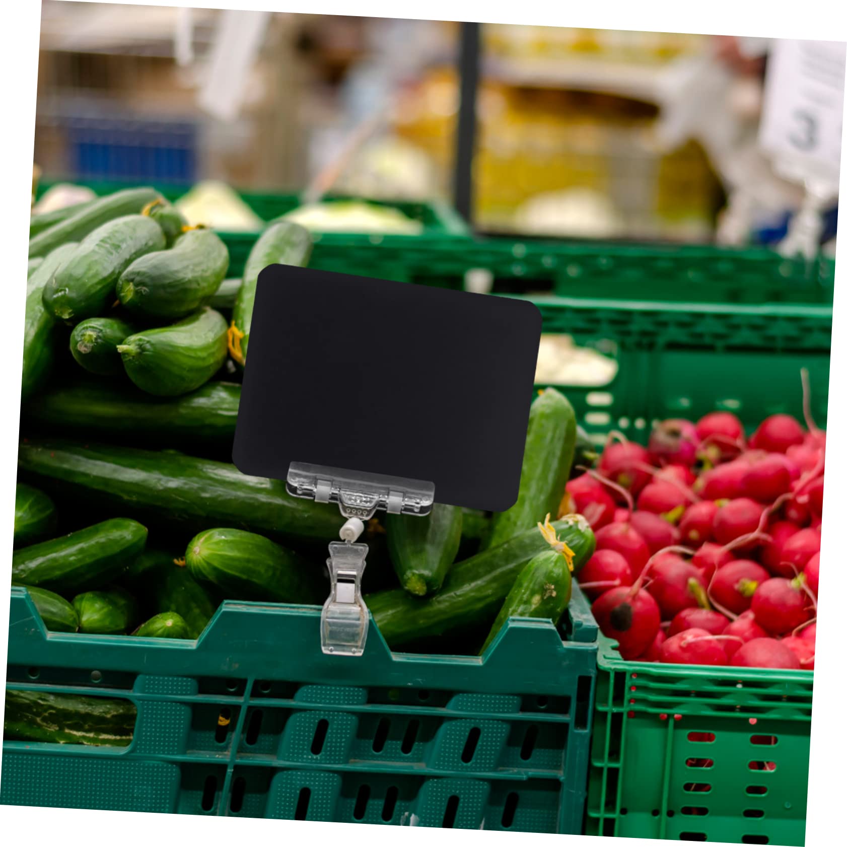Operitacx 10 Set Porta Etichette Da Appendere Clip 's Dc Gazebo Condimento Adesivo Magnetico Contenitori Per Alimenti Etichetta Riscrivibile Cestini Porta Etichette 12 Pezzi * 10