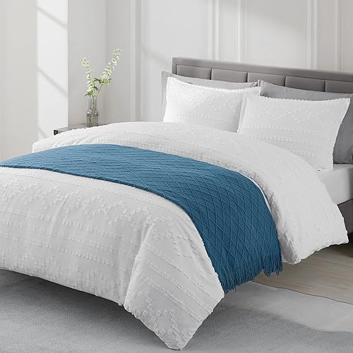 Miniatura 54 de BOURINA - Manta de punto decorativa suave y texturizada para sofá, color agua, 50 x 60 pulgadas