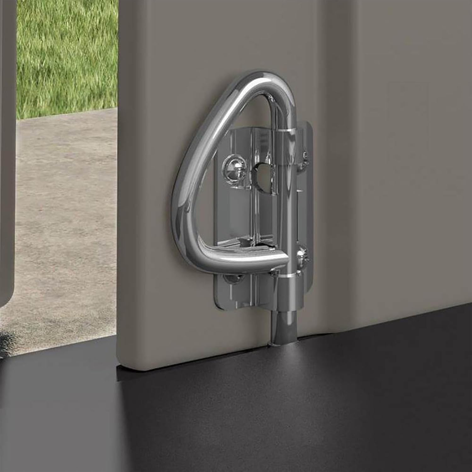 Suncast Tremont 8' x 4' Resin Outdoor Patio and Garden Backyard Storage Shed