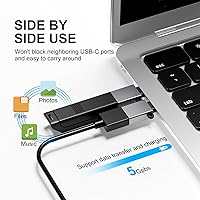 Vista 2 de Paquete de 8 adaptadores USBC a USB, adaptador USB a USB C, adaptador USB-A tipo C macho hembra OTG, juego de adaptadores USBA USBC para iPhone 17