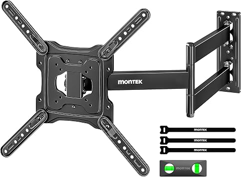 monTEK TV Wall Bracket for 23-65 Inch TVs up to 35kg, 728mm Extra Long Arm
