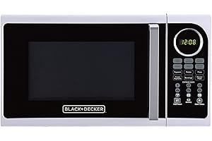 Black Decker 0.9-Cu. Ft. Microwave Oven: A Compact Culinary Companion