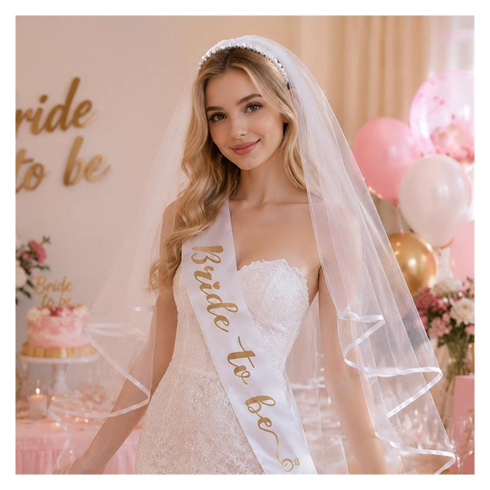 velo de novia Velo de novia diadema con perlas y tirantes grabados en oro