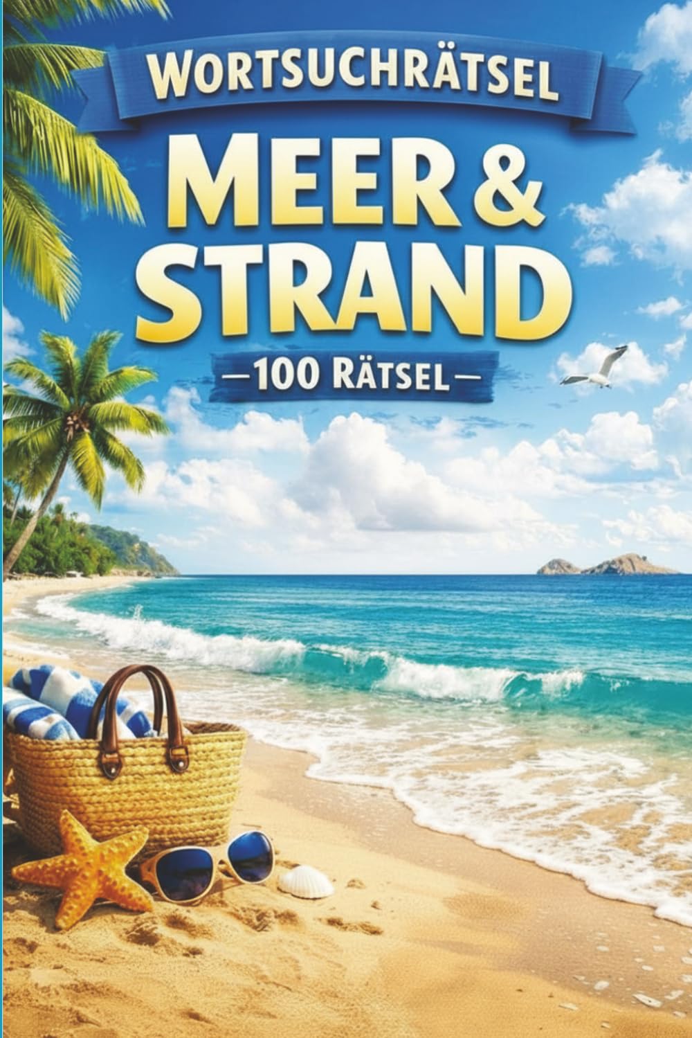 Wortsuchrätsel Meer & Strand: 100 abwechslungsreiche Rätsel für Erwachsene