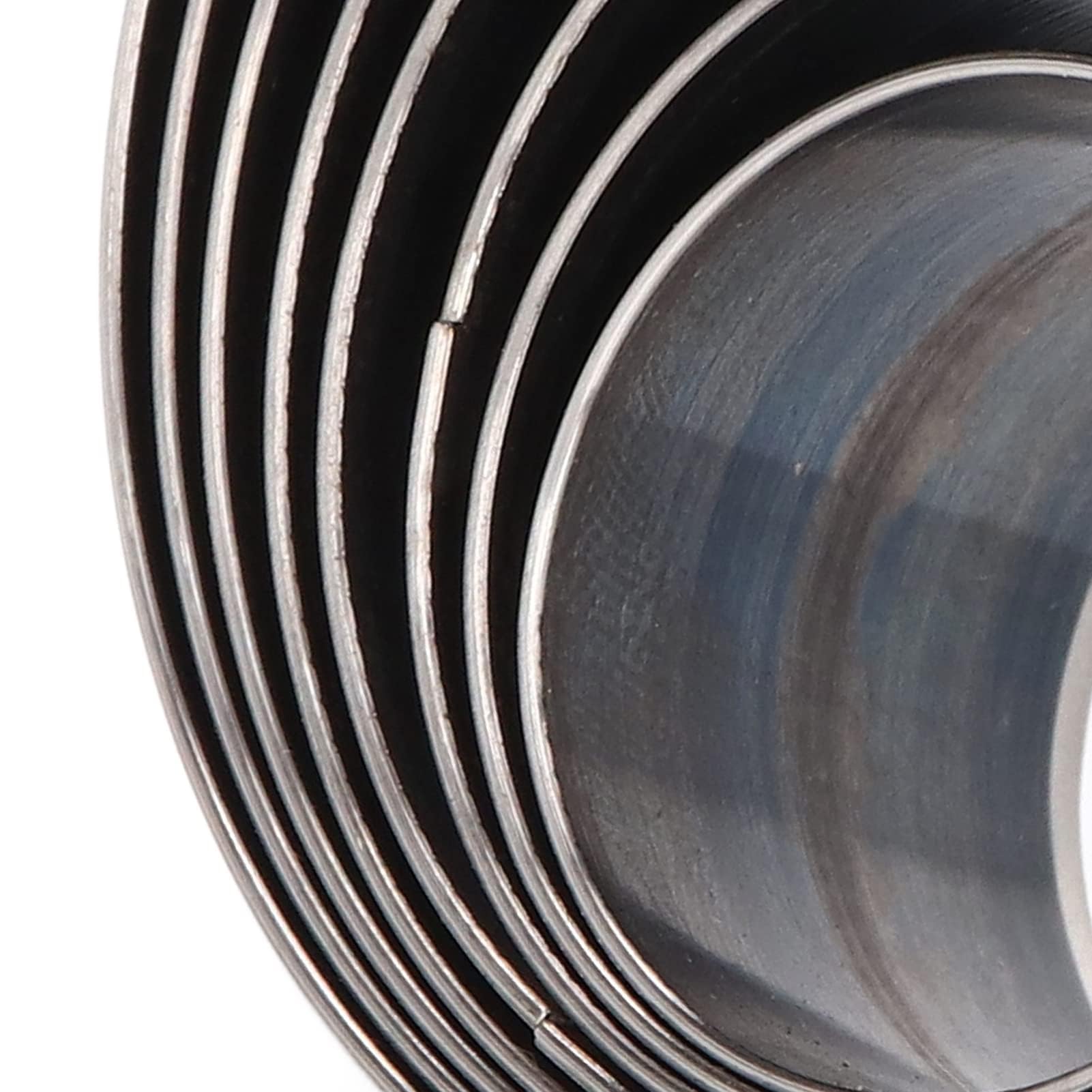 Pezzi Fustelle in Pelle 65 Mm Perforazione in Pelle, Set di Punzonatura in Acciaio da 2 Pollici Set 25-60 Mm in Acciaio Legato Punzonatura in Pelle Tonda Muore per Artigianato in