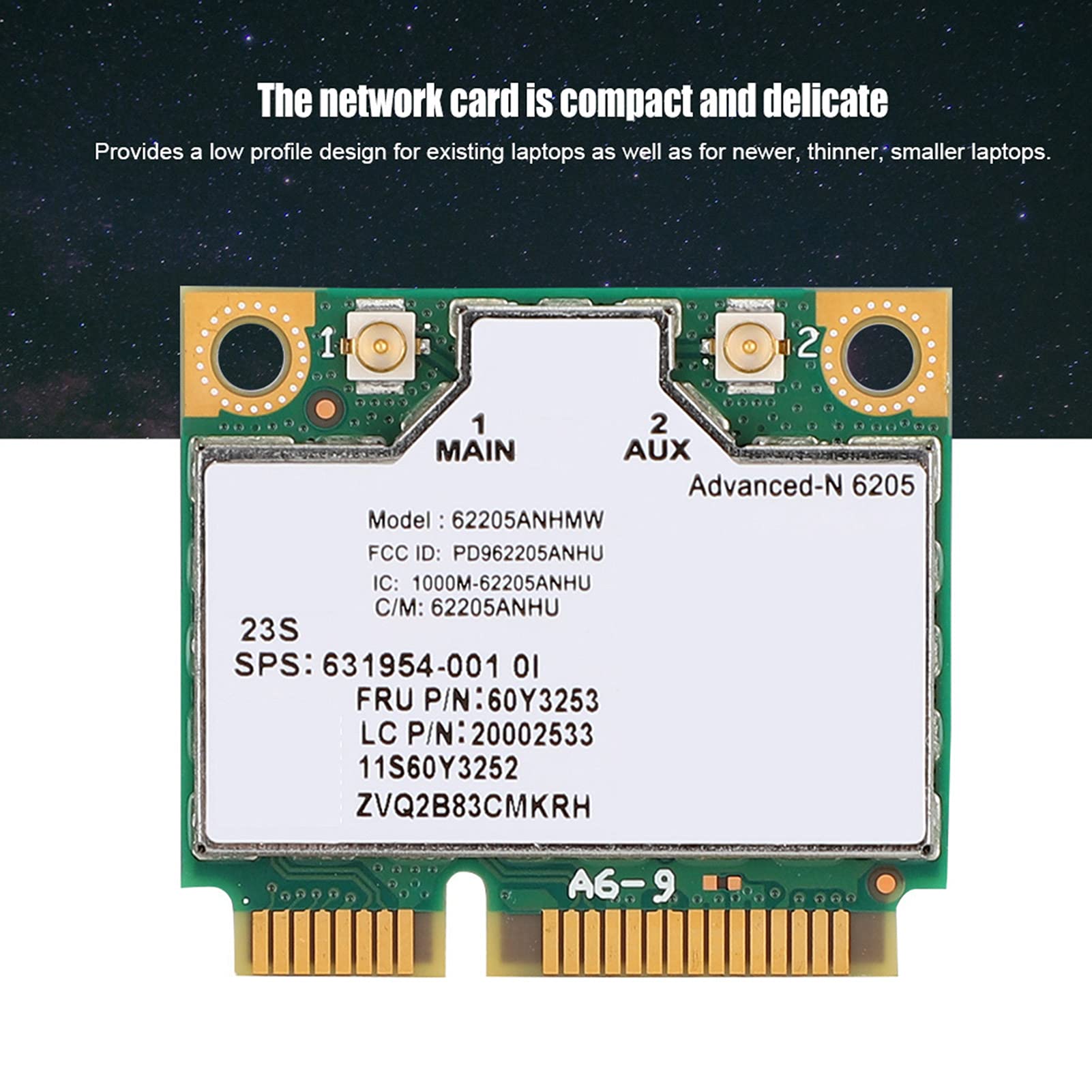 Acouto Mini PCI-E Network Card - 300Mbps ThinkPad Adapter -5