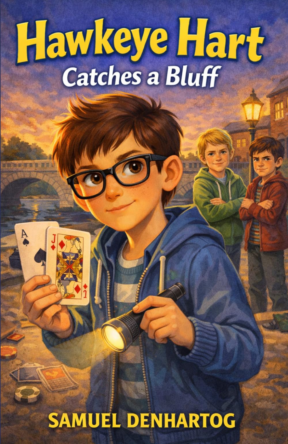 Hawkeye Hart Catches a Bluff (Hawkeye Hart Mysteries)