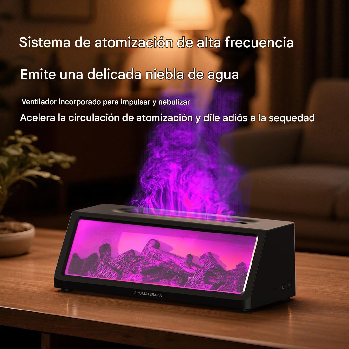 Difusor de Aceites Esenciales,Difusor De Aroma Retro | Humidificador de
