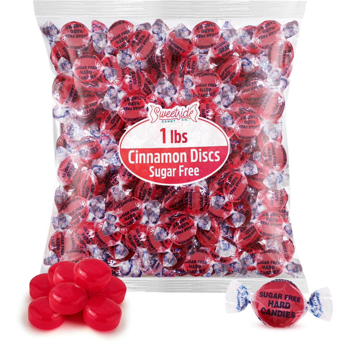 Amazon.com : Sugar Free Cinnamon Hard Candy, 1lb Pack of Hard
