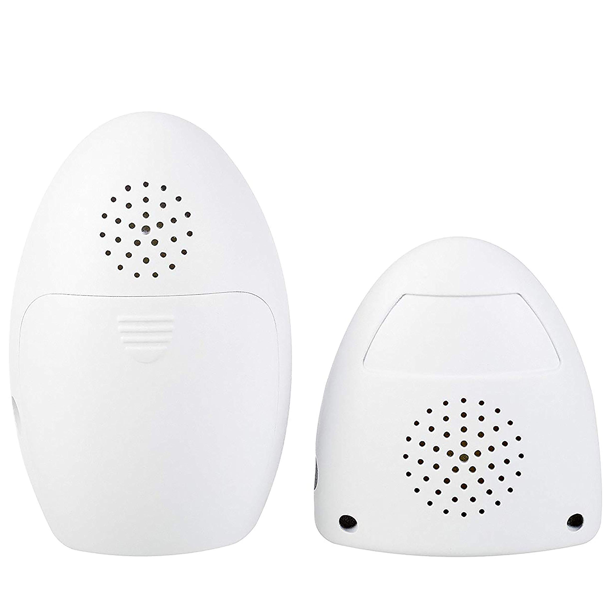 Tigex Elektroniczna niania Easy Protect Plus, słuchawki dla niemowląt, do ponownego ładowania, z trybem ekologicznym, krótkofalówką, kołysanką i lampką nocną