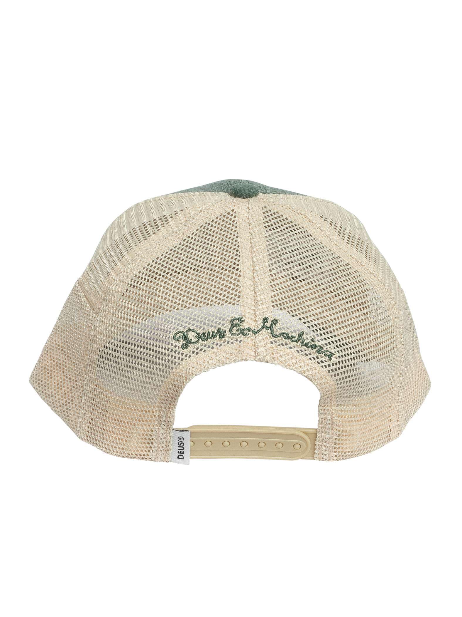 Deus Gorra Shield Trucker – Shale Green, verde, Talla única