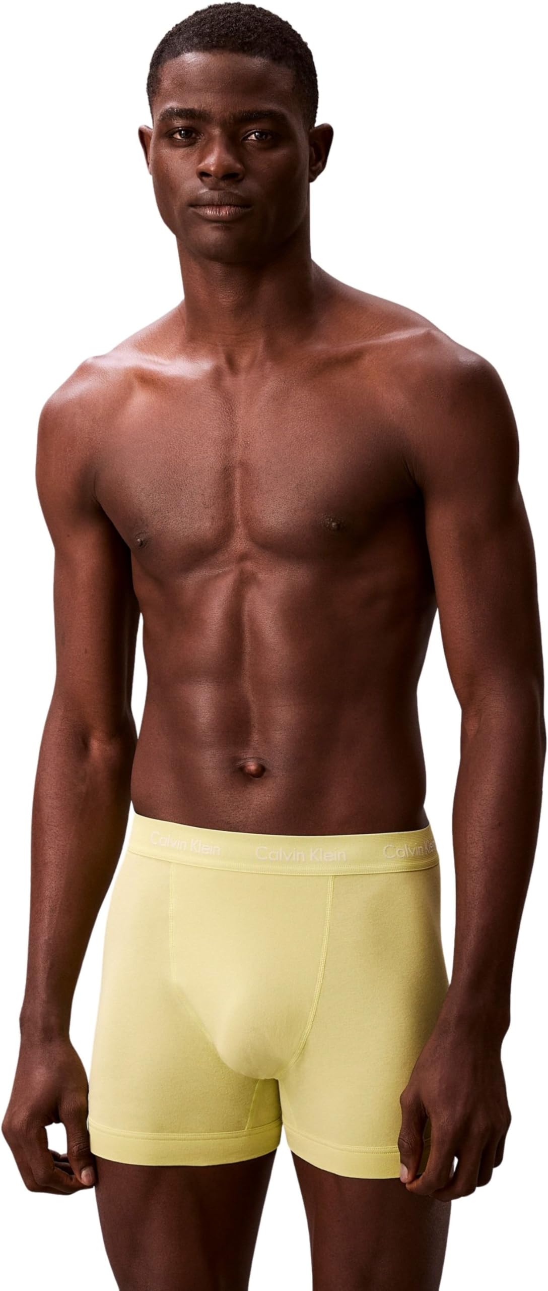 Calvin Klein Men Trunk 5pk GREEN (GREEN BLOOM/DAZZLING BLUE/BLACK/) XL