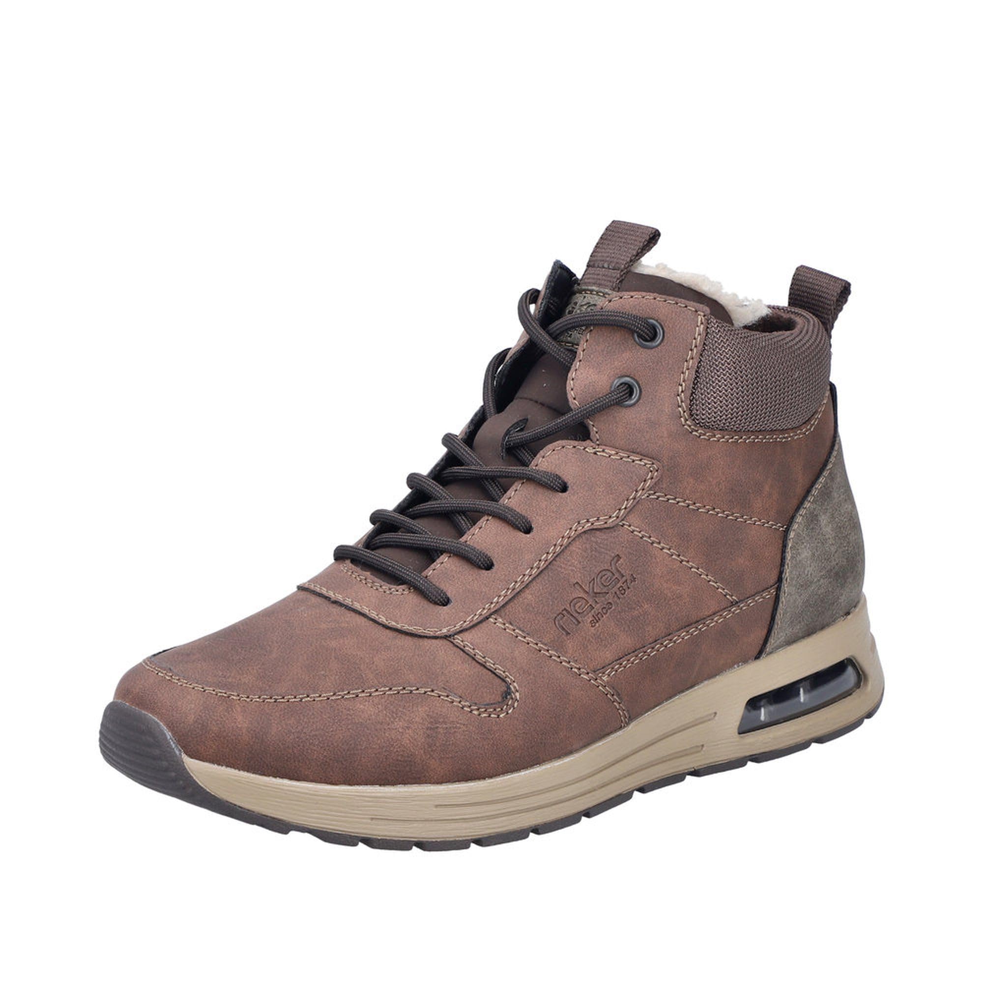Rieker Men's B1024 Lace-Up Boots, Brown 24, 45 EU