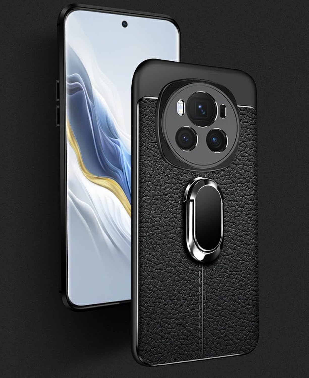 Compatible with Honor Magic 6 Pro case cover with stand lightweight and anti drop shell
