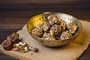 Maa Mitahara Dry Fruit Laddu (200g) | Made with Dates, Nuts & Jaggery | Vegan & Gluten-Free | No Preservatives | Handmade Indian Sweet Snack gallery image