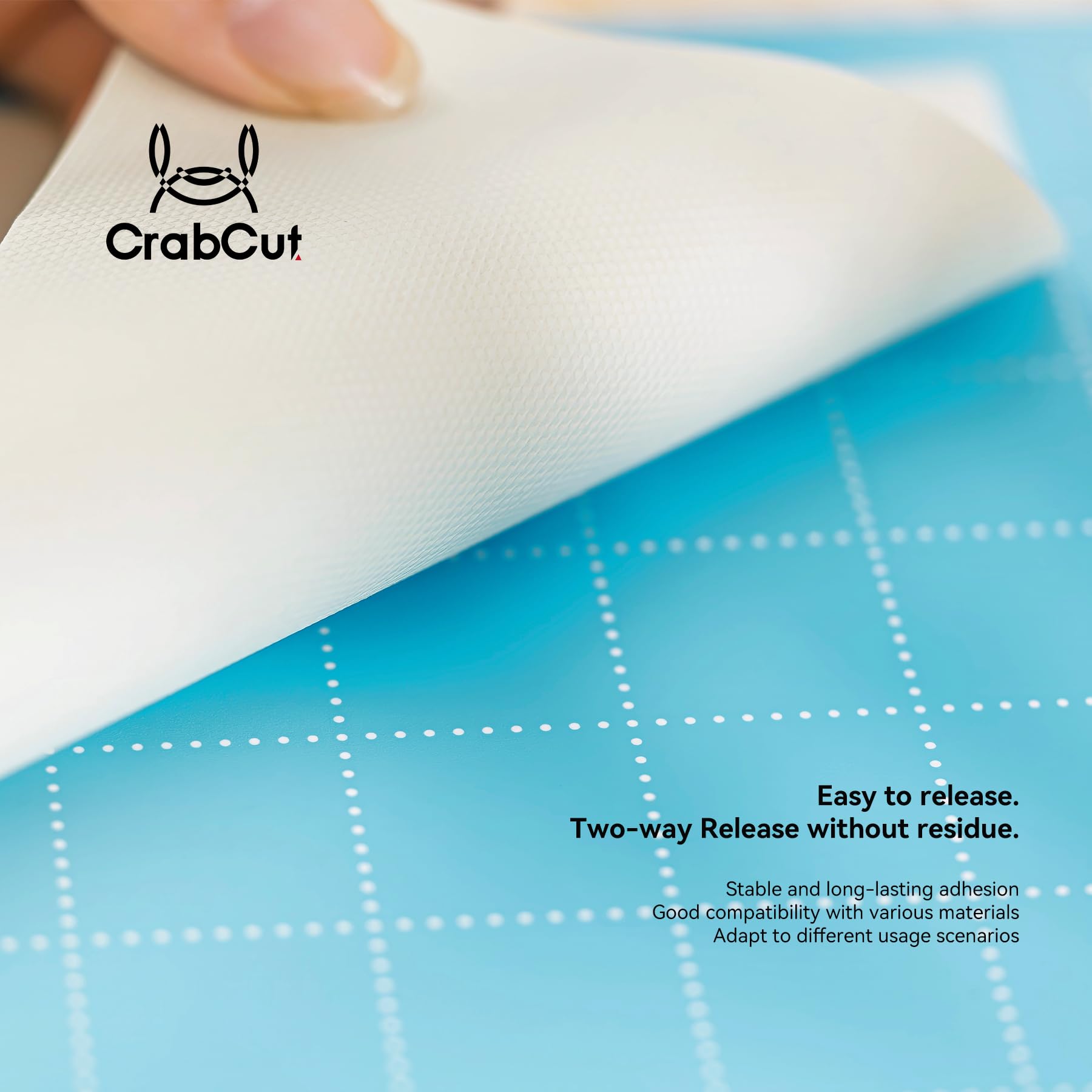 Tappetini da taglio per Cricut Joy Xtra adesivo di ricambio blu chiaro