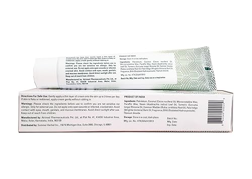 Miniatura 3 de Crema hidratante natural Sorion crema para el cuidado de la psoriasis con aceite de coco árbol del neem y cúrcuma