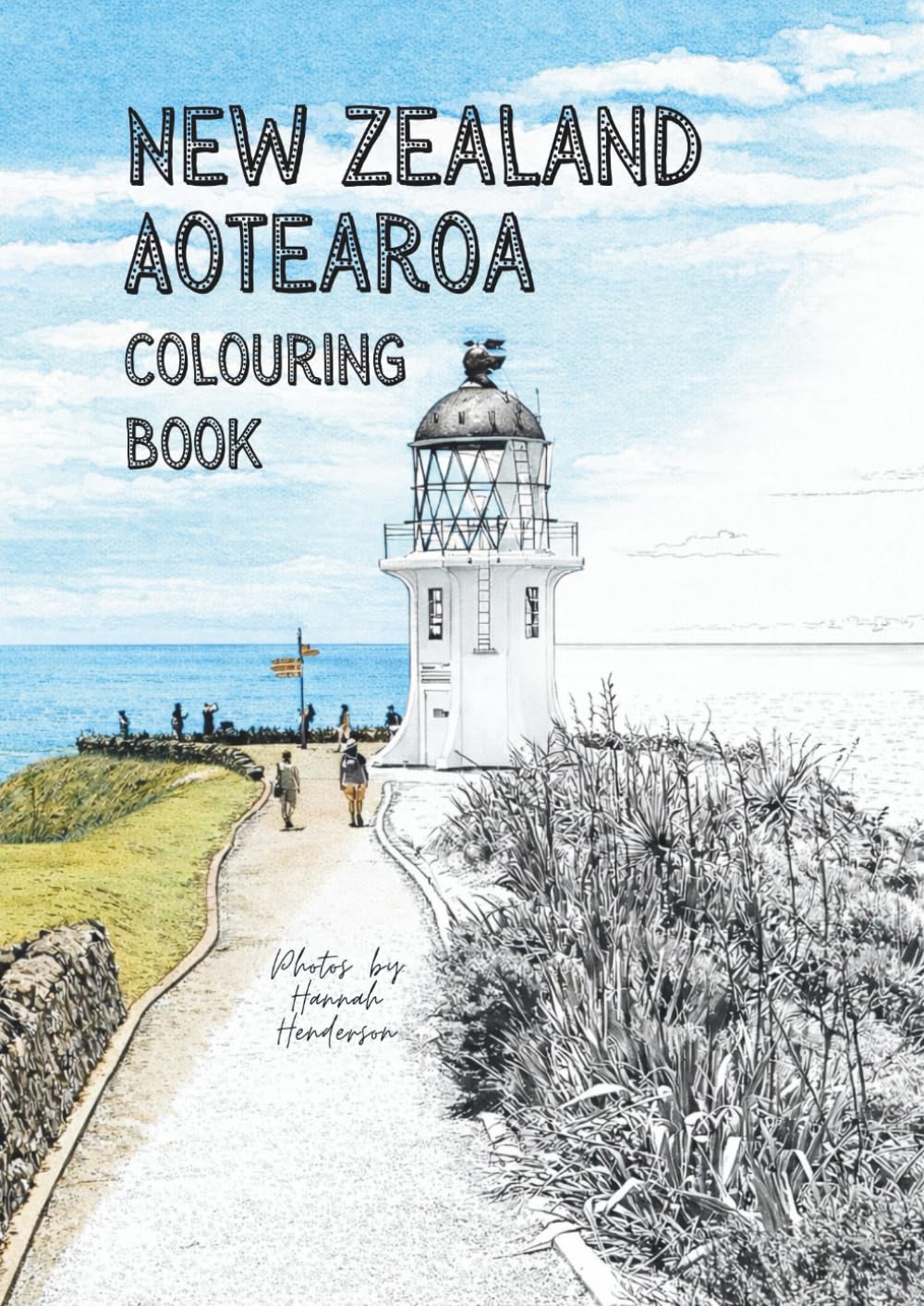 New Zealand Aotearoa Colouring Book