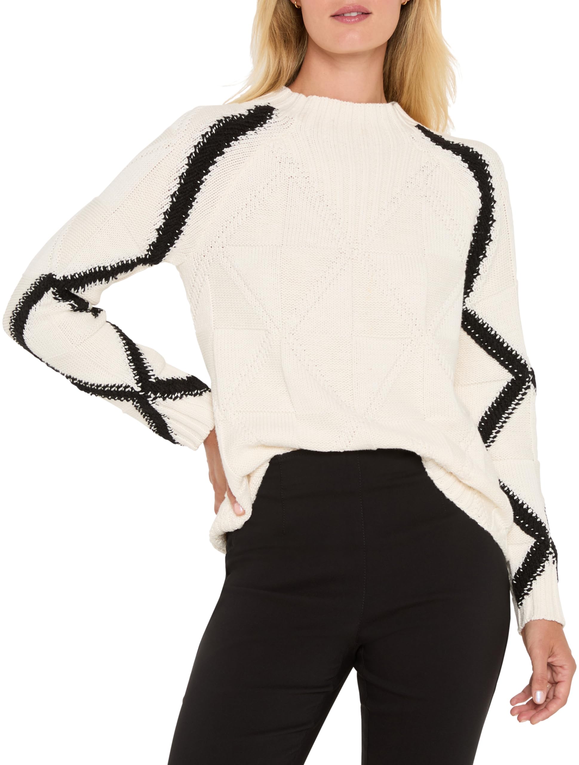 NIC Zoe Womens Dashing Diamonds Sweater