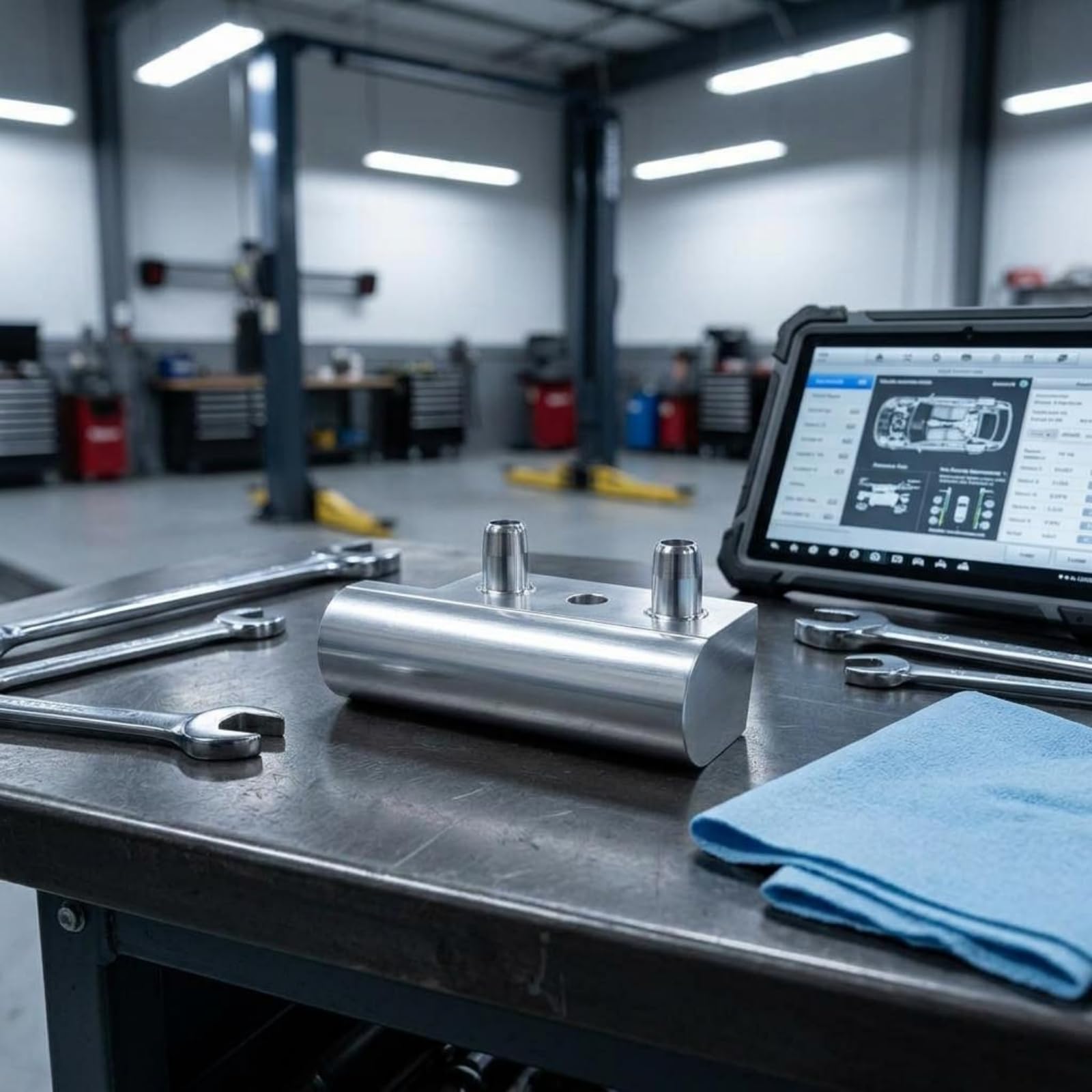 Automobile Kühlventil Getriebe Wärmetauscher Steuerventil Umleitungsventil Aluminiumlegierung Steuerbaugruppe Ersatz für Mittelklassewagen Transporter für Automobil Instandhaltung