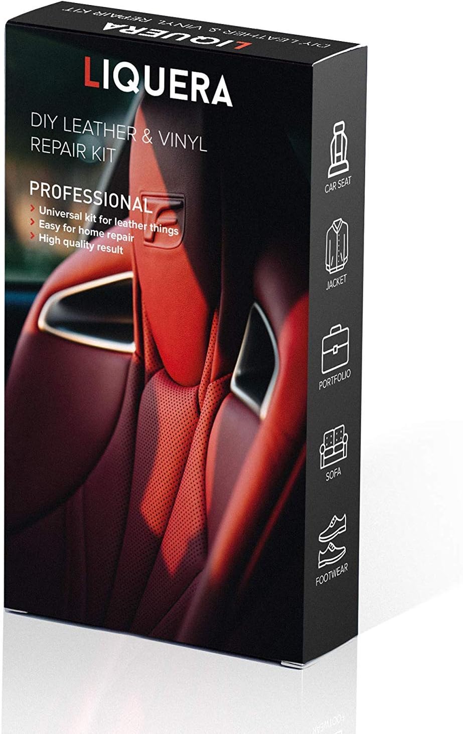 Mobility Cane Holster - Black Leather