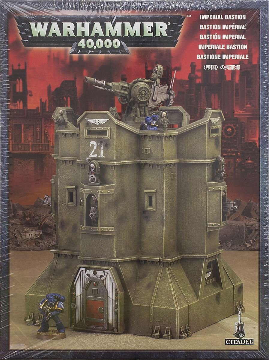 GAMES WORKSHOP Imperial Bastion 64-35 - Warhammer 40k Unassembled