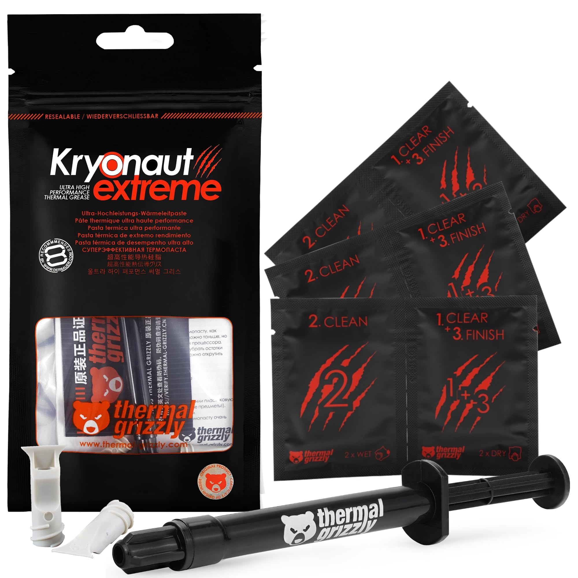 Amazon.com: Thermal Grizzly Kryonaut Extreme - 2 Gram - Extremely