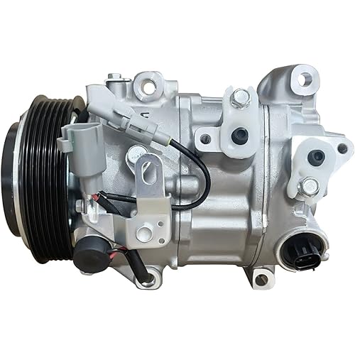 RYC New AC Compressor AFH367 (Fits Toyota Sienna 3.5L 2017-2020; Fits Toyota Highlander 3.5L From May 2015-2022; Fits Toyota Camry 3.5L 2018-2022; Fits Toyota Avalon 3.5L 2019-2022)