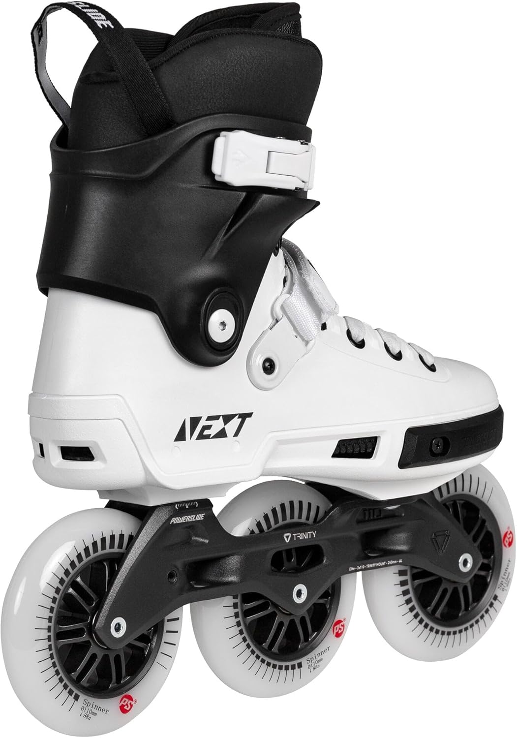 Powerslide PS Next Core 110 Skates Black 12.0-12.5 (46-47)
