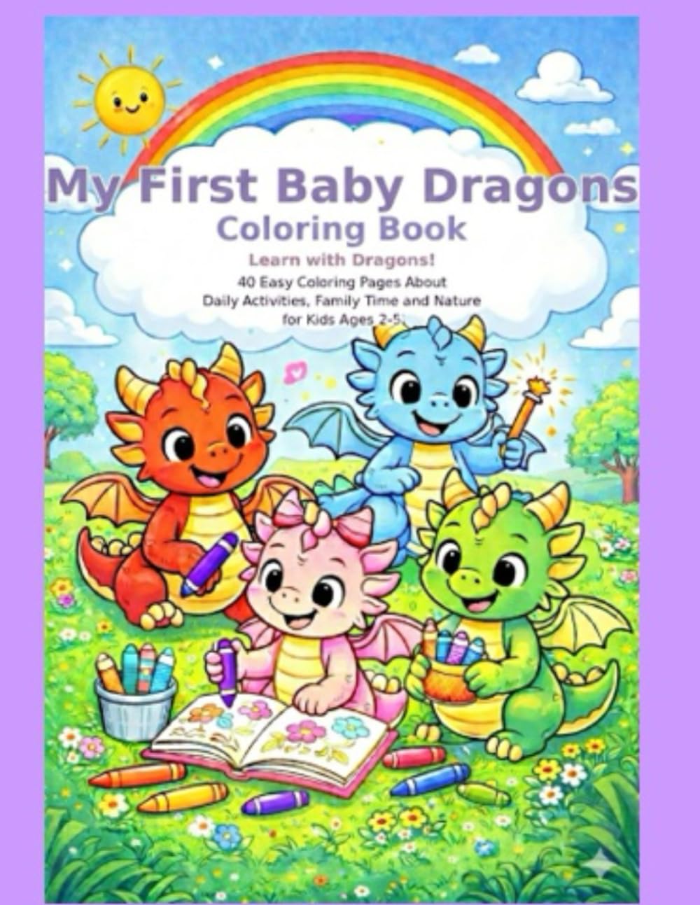 My Baby Dragons Coloring Book