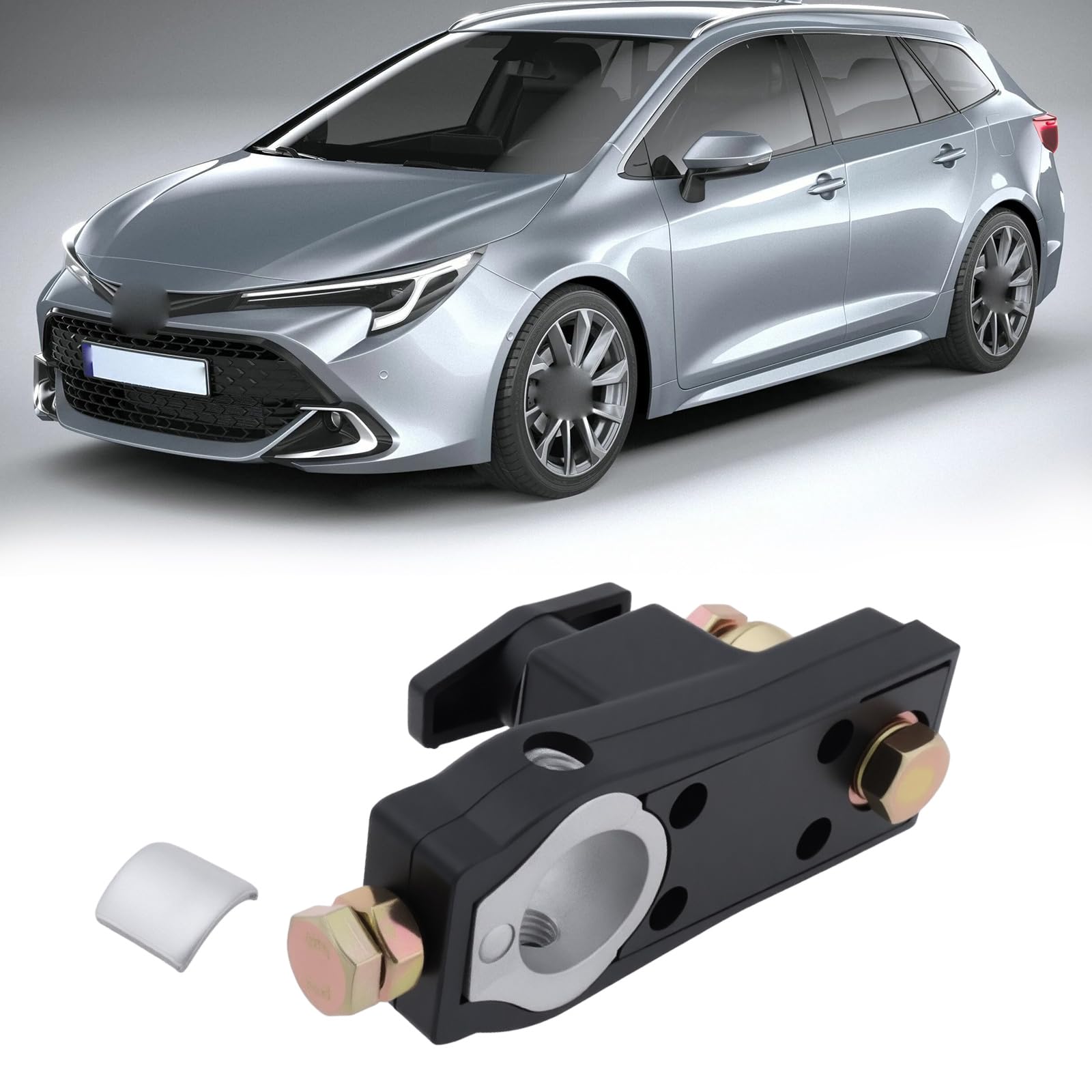 YINETTECH 2pcs 12V 24V Battery Disconnect Switches Battery Terminal Switches for Marine and Automotive