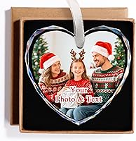 Vista 11 de Adornos con nombre de letra para árbol de Navidad, adornos de Navidad personalizados 2025, adornos de nombre inicial personalizados, decoraciones