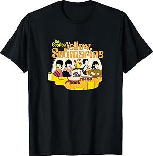 Los Beatles - Todos Vivimos En Un Submarino Amarillo Camiseta