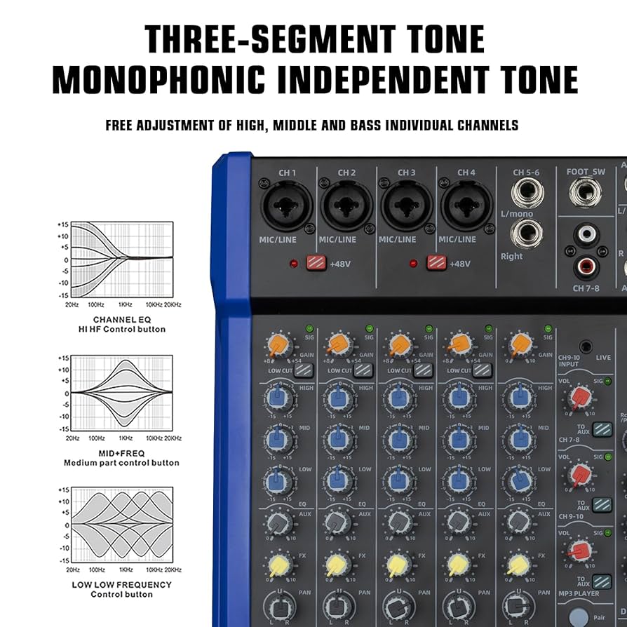 【ジャンク】12in 10out stereo matrix mixer AI018-DIY-Stereo-Matrix-Mixer-