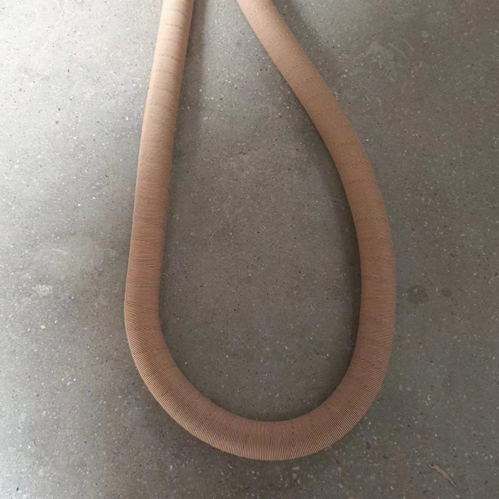 Qikaide Condotto estensibile in alluminio marrone da 300 cm per riscaldatori ad aria diesel per camper, camion, barca, macchina industriale 42 mm 60 mm 75 mm (60 mm)