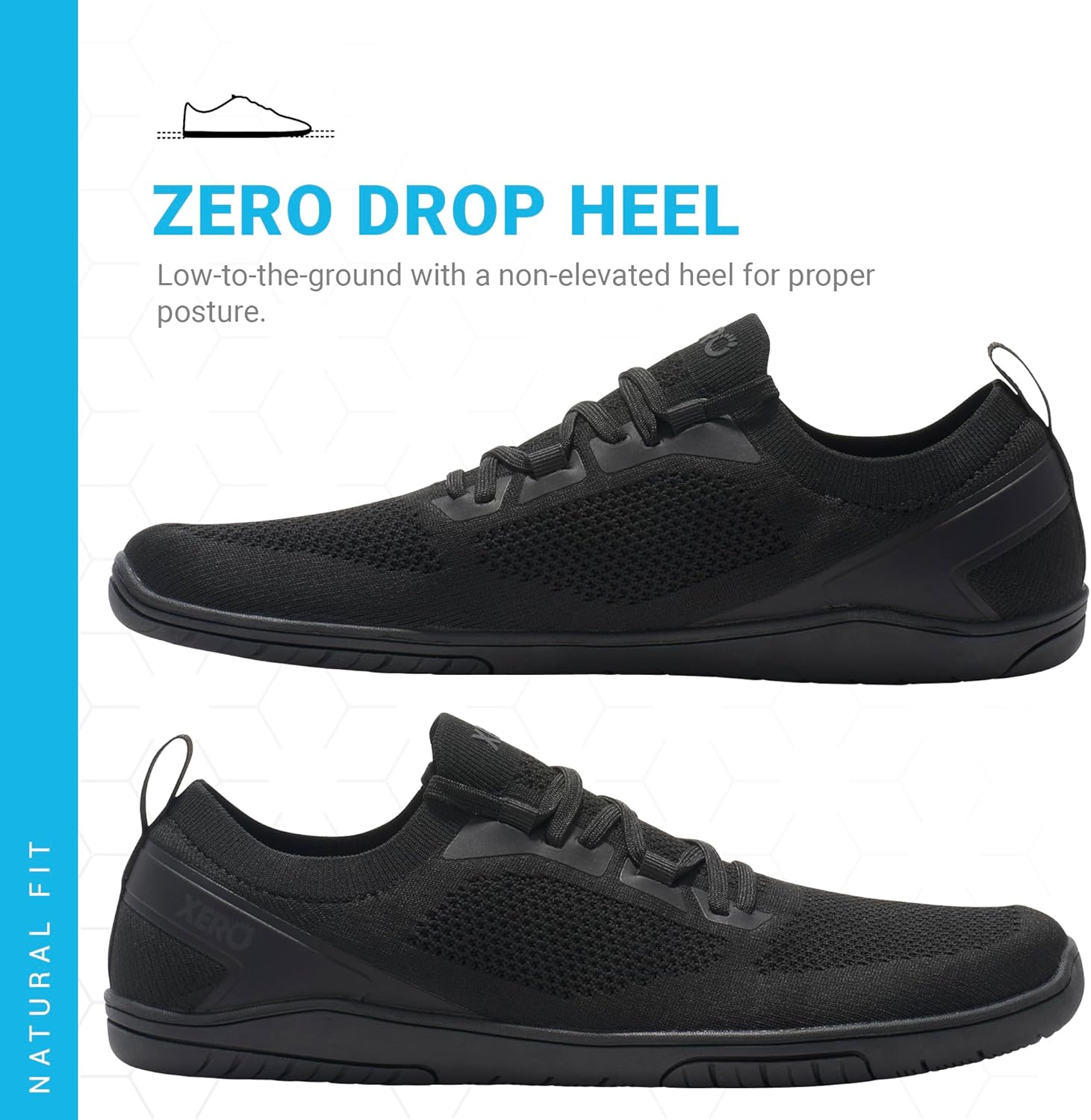 Xero Shoes Men's Nexus Knit Barefoot Athleisure Shoe - Image 3