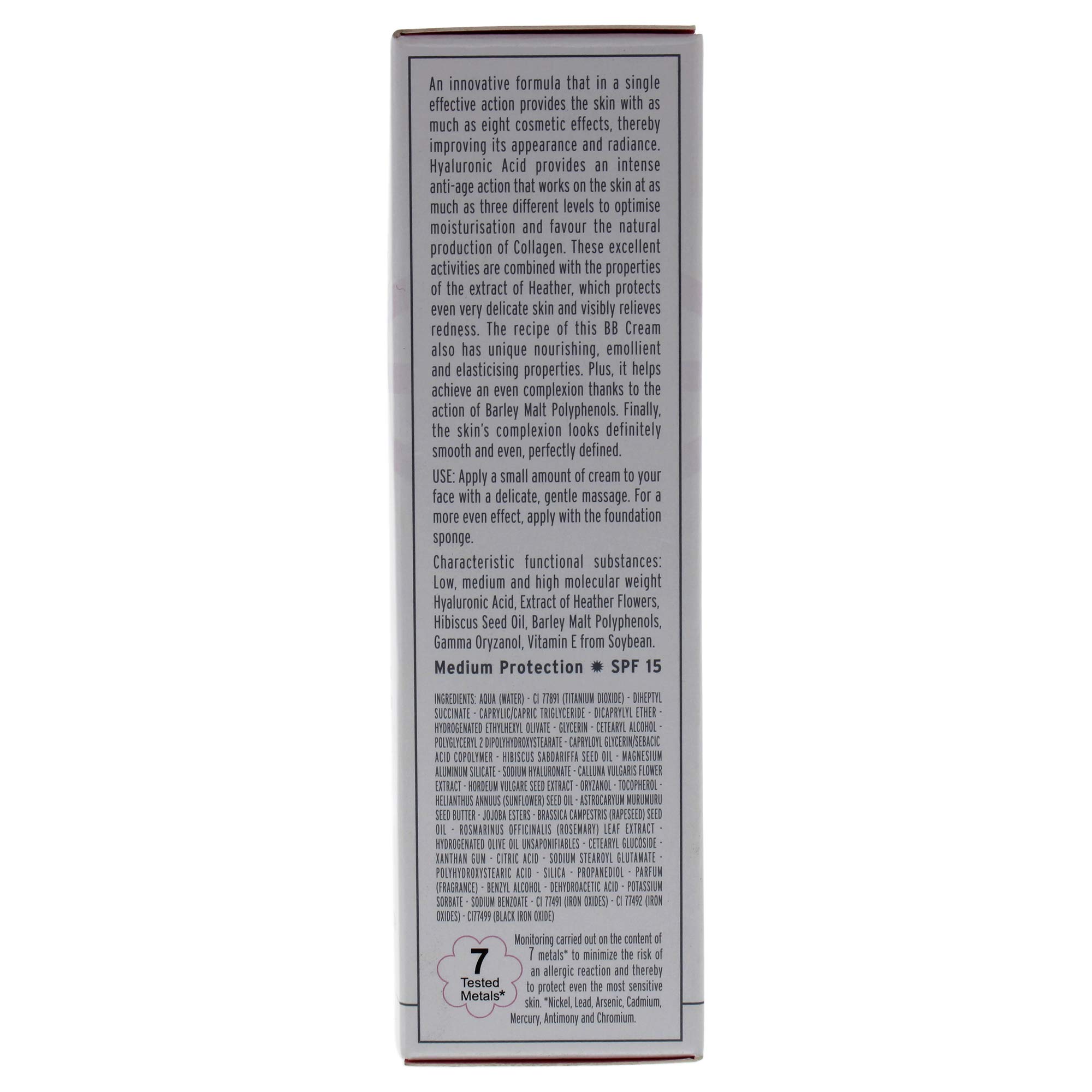 L 'erbolario acido ialuronico BB Cream Face, 50 ml