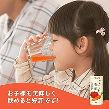 カゴメ　つぶより野菜　30本　195g　野菜ジュース 楽天市場】【カゴメ公式】つぶより野菜(野菜ジュース) 195g×30本