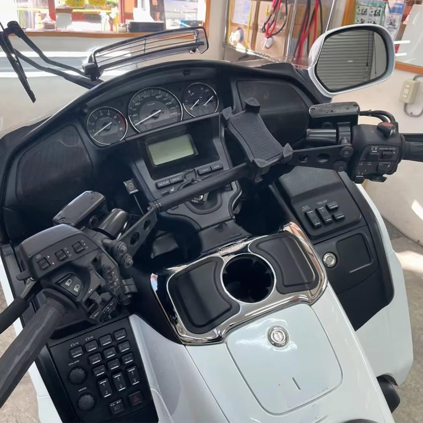 Support Navigation GPS pour Téléphone Moto pour Goldwing 1800 2001 – 2017 Support Navigation