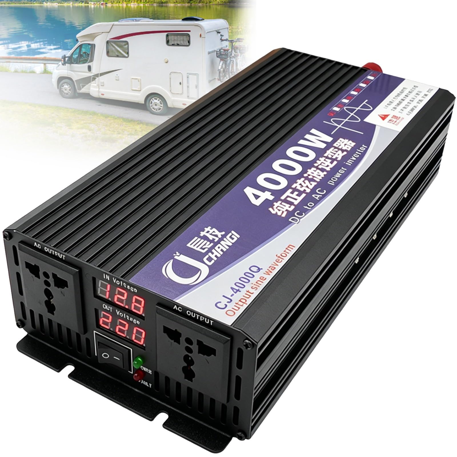 1600W 2200W 2600W 3500W 4000W 5500W 6000W Wechselrichter Reiner Sinus